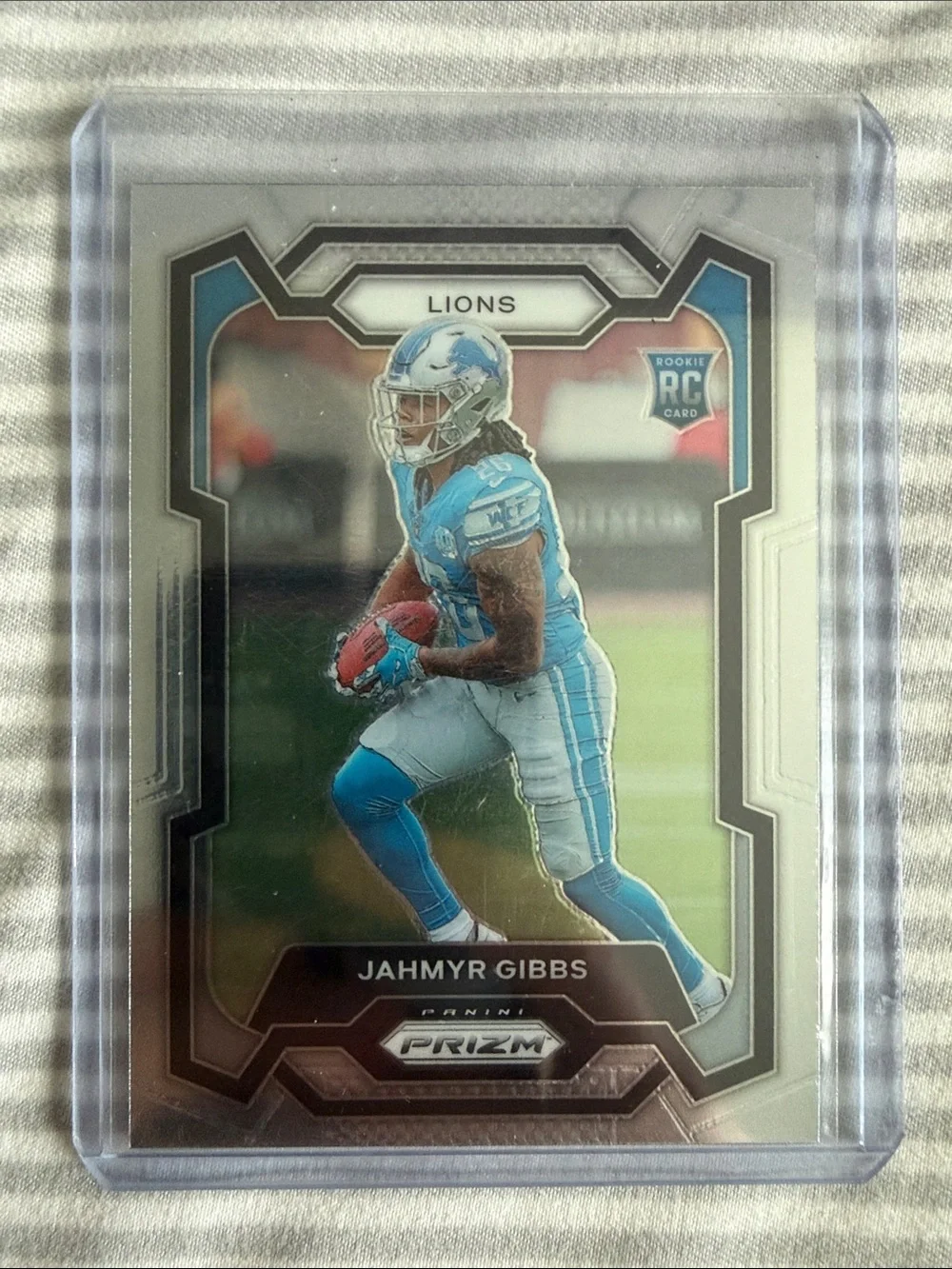 Rookie Football Card - Light Blue - Jahmyr Gibbs